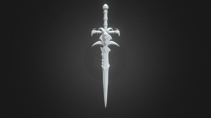 Warcraft_Sword 3D Model