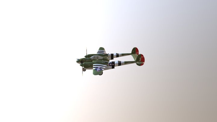 P38zip 3D Model