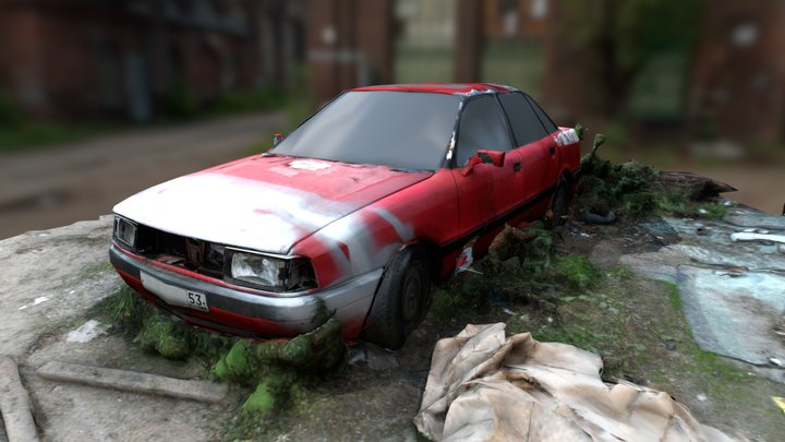 red car 3D Model