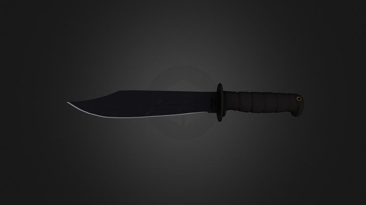 Knife 3D Model