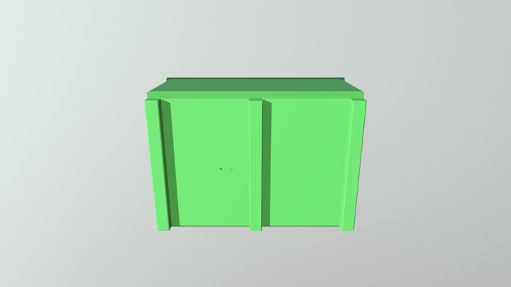 Trash Bin 3D Model