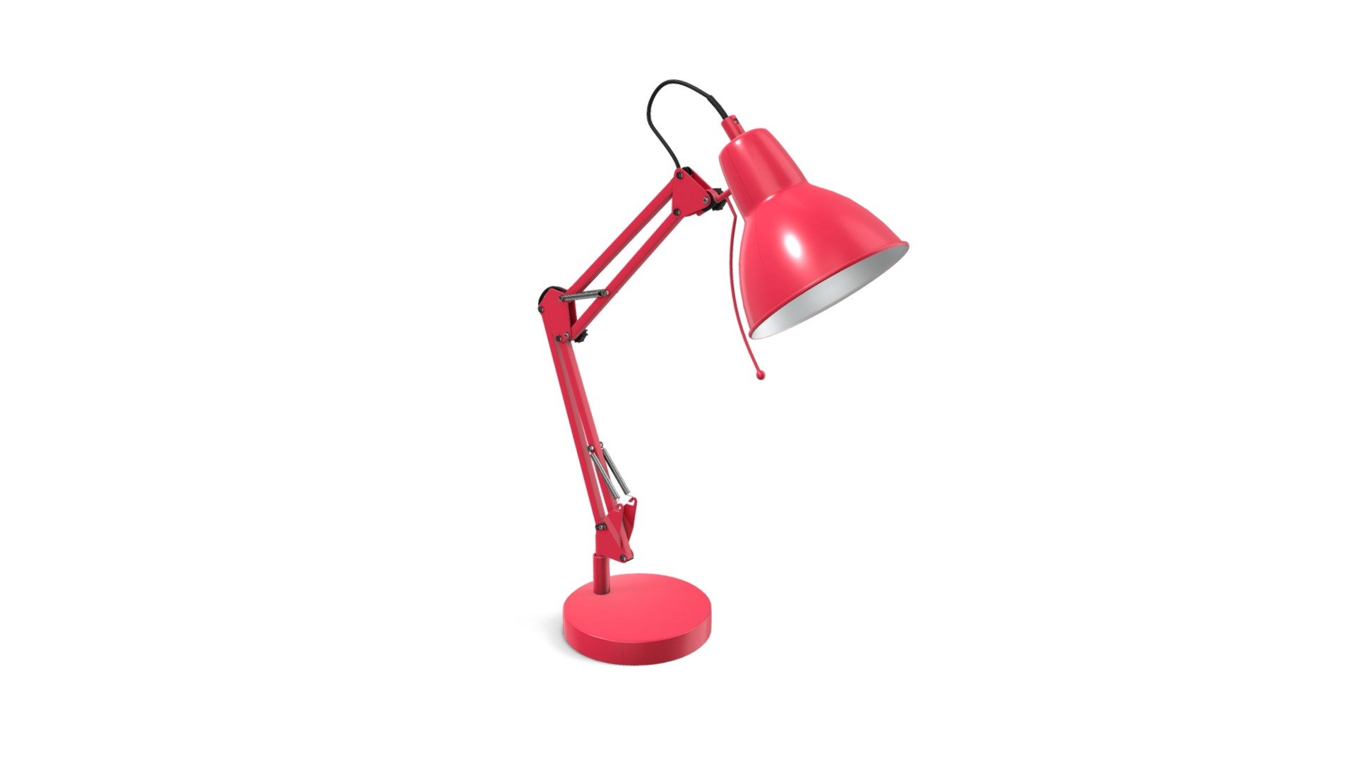 Jephson Task Lamp, Red