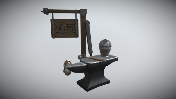 Hilton - Six Props 3D Model