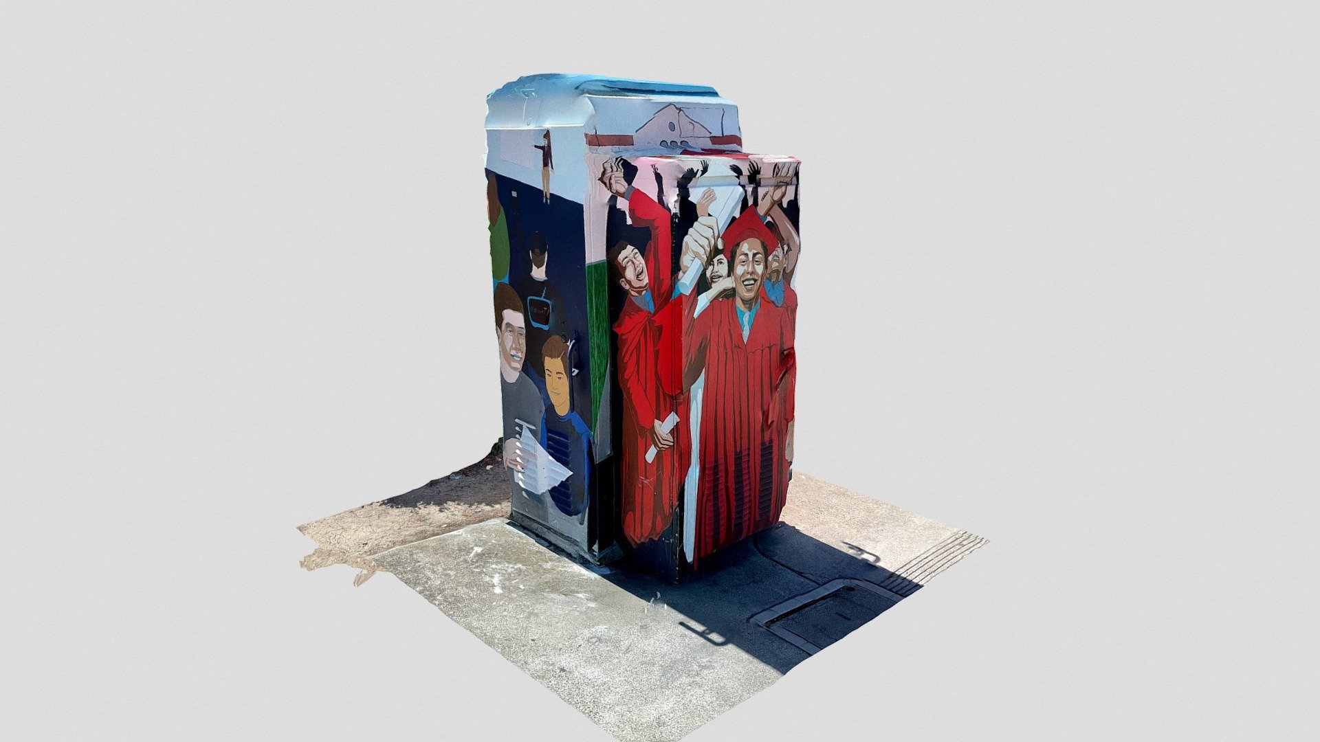 Day 102 - Utility box - 1scanaday