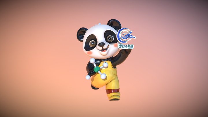 tripo_pbr_model_Panda 3D Model