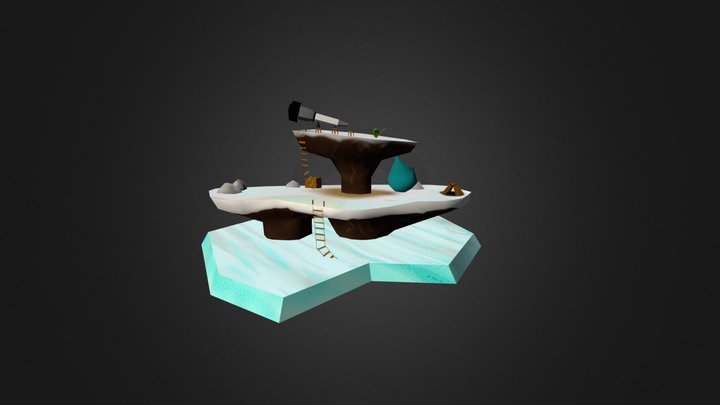 snowy_scene 3D Model