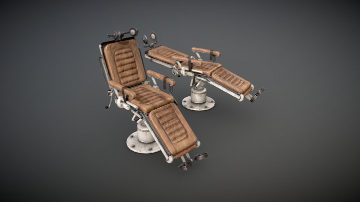 CA_Operating_Table01 3D Model