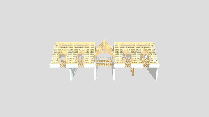 Tague Garage 3D Model