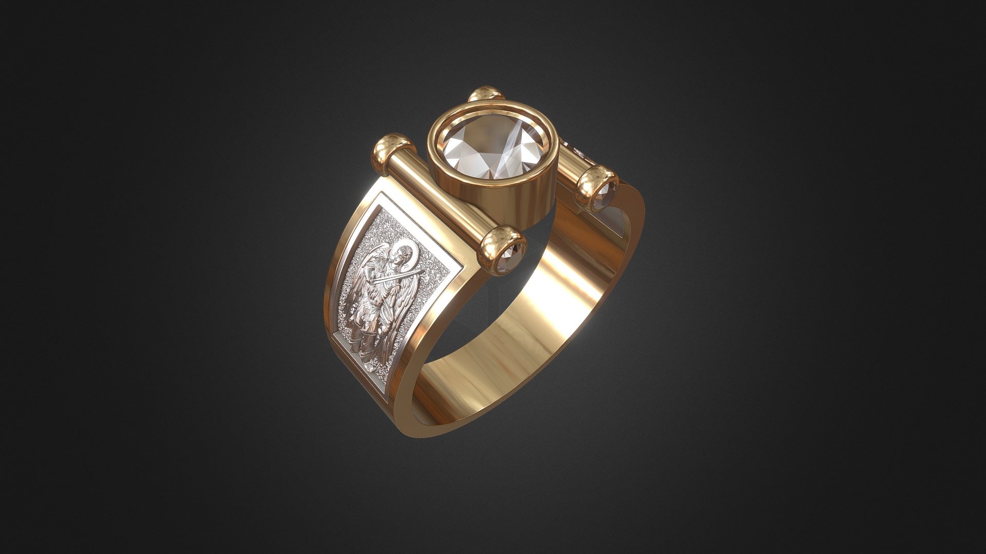 857 - Ring v3 - 3D model by Lizardsking [7cbc9cf] - Sketchfab