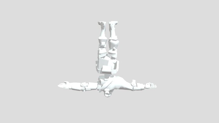 robot soldier FINISHED 3D Model