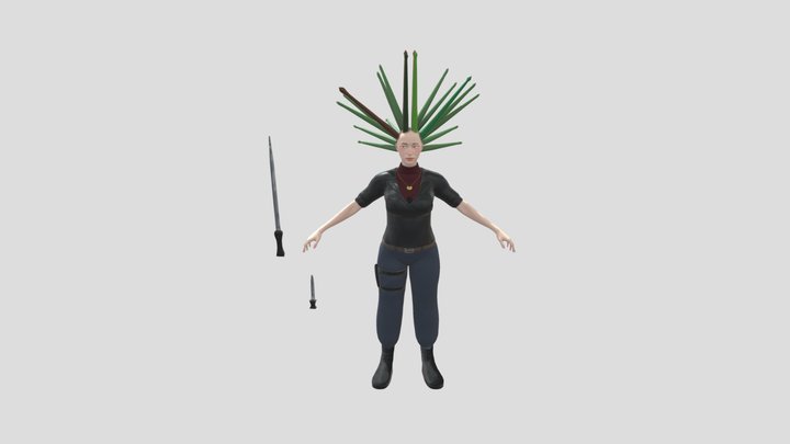 Dani_textured 3D Model
