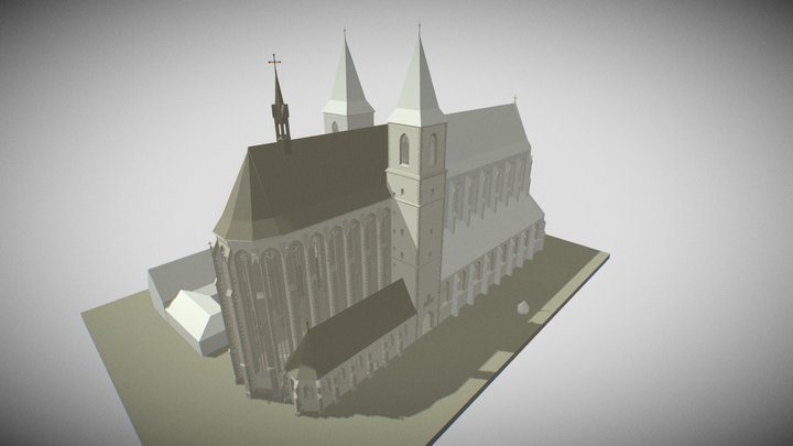 Model of the Church of Our Lady of the Snows 3D Model