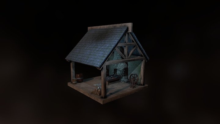 Blacksmith 3D Model