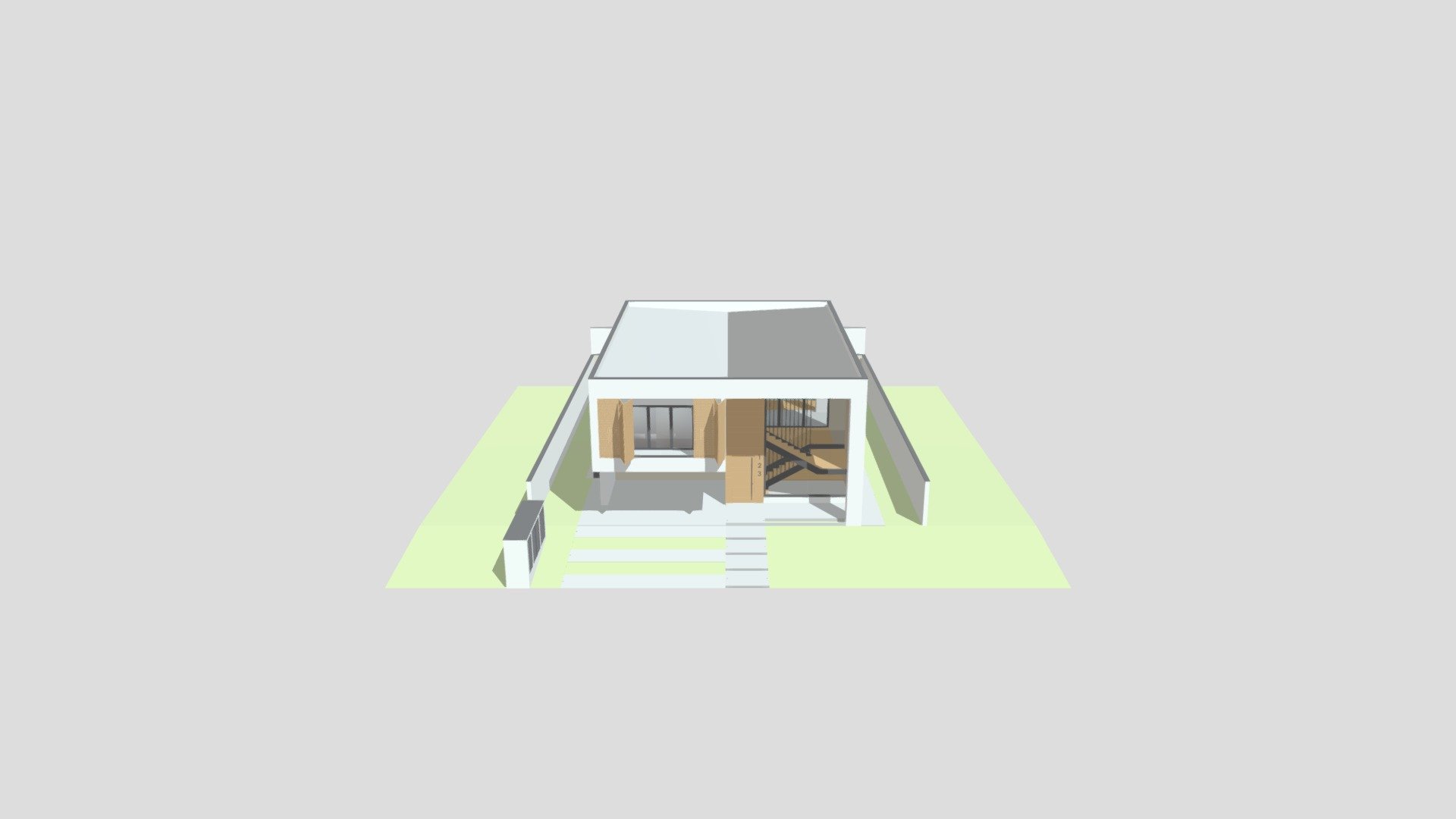 CASA QUINTA - LUIZ - 3D model by arquitetorenanpapa [7cbee86] - Sketchfab