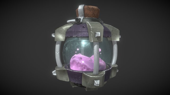 [Student Work] Poison Viscous Monstrosity Flask 3D Model