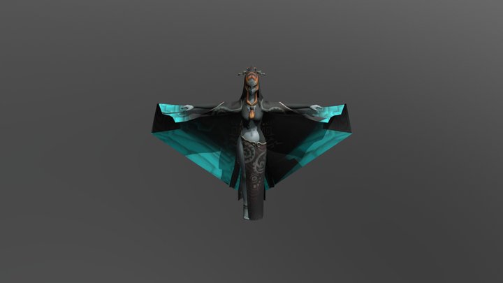 Twilight Princess - Midna Princess 3D Model