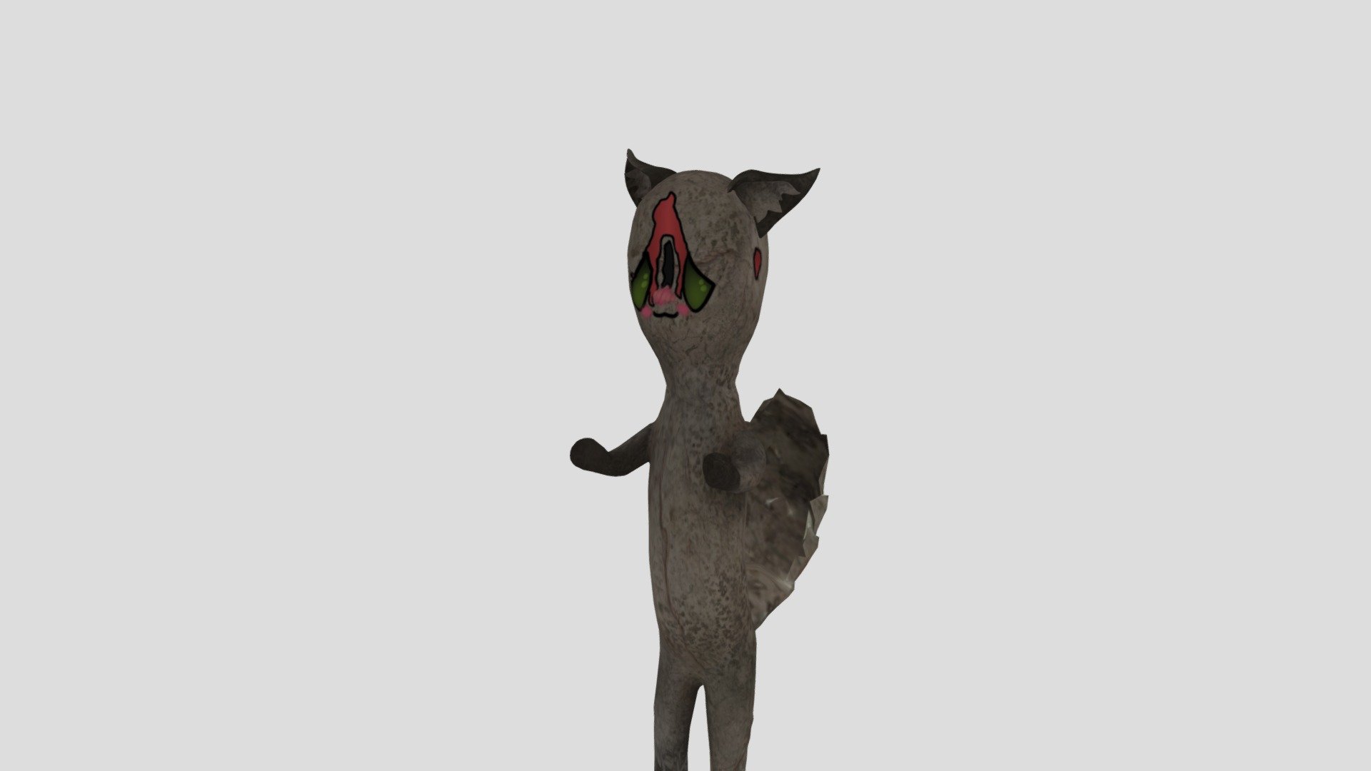 SCP-173 - Low-poly 3D model - Includes mod for SCP CB 3D