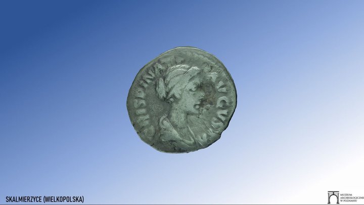 Denar Crispina 3D Model