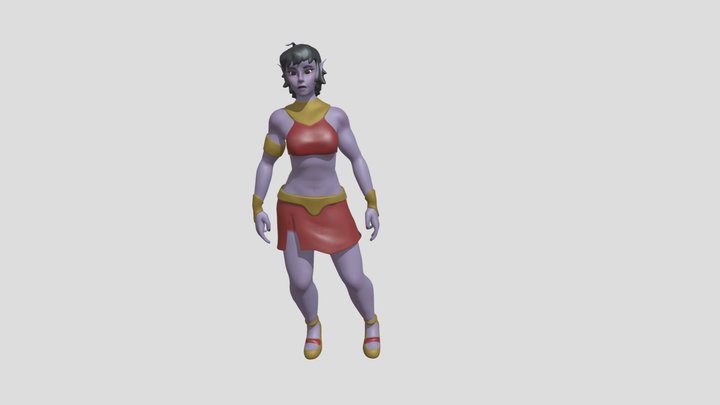 Character Idle 3D Model