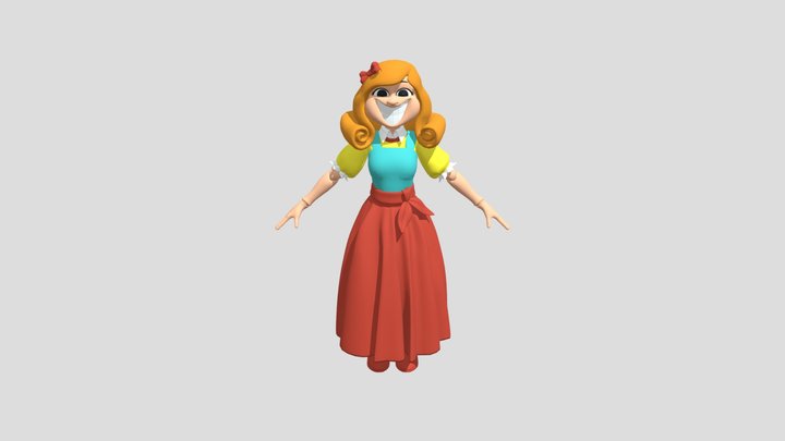 Miss Delight Fixed 3D Model
