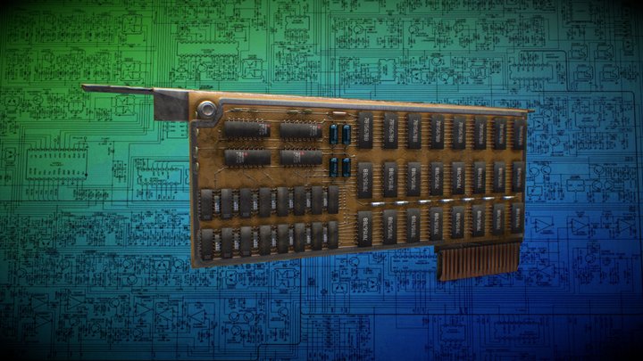 Old computer board