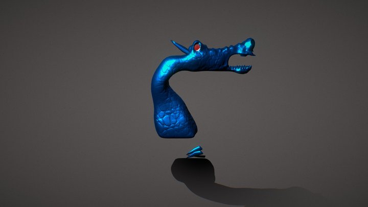 blender dragon04 3D Model
