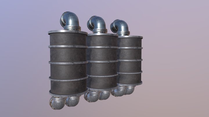 barrels 3D Model