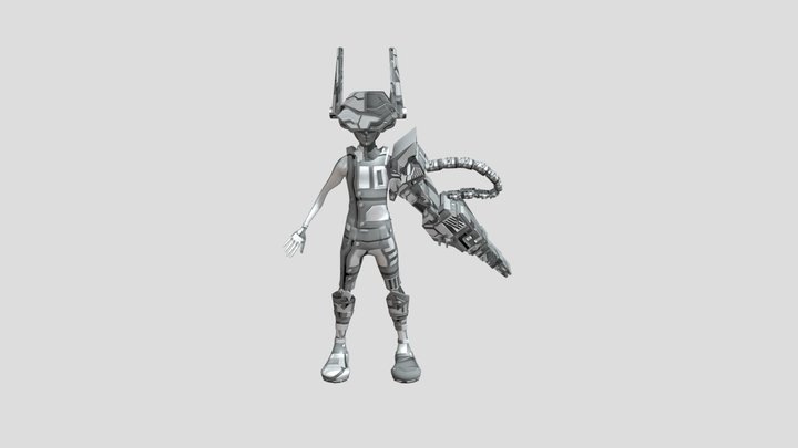 Human_Machine 3D Model