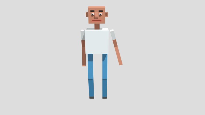 Hierarchy Animation - Wave 3D Model