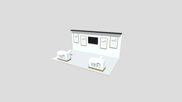 booth king khalid 3D Model