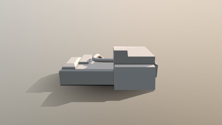 Facility Hangar 3D Model