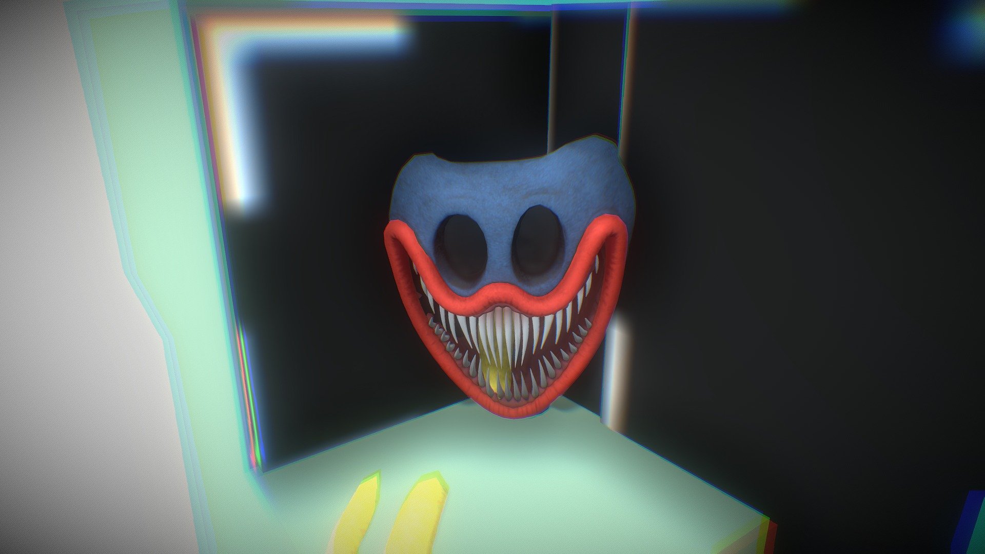 Hallucination Huggys Poppy Playtime Chapter 3 Download Free 3d Model By Nash Davisnash36