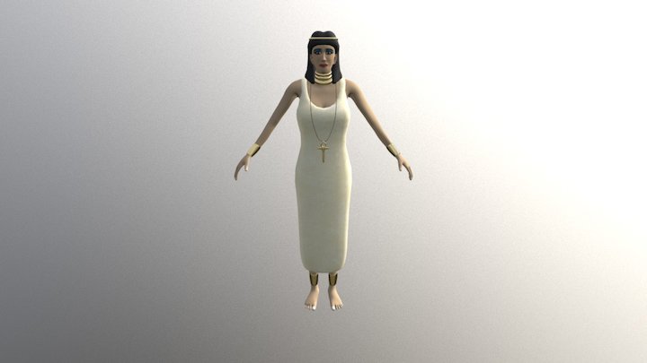 Priestess 3D Model
