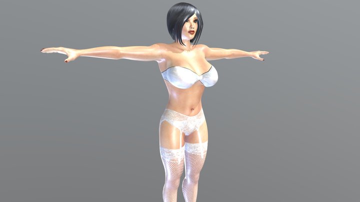 吉木さゆみ（古い！） 3D Model