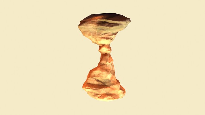 Stilyzed Game Ready Desert Rock 6 3D Model