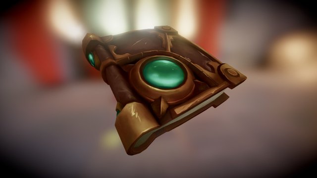 Spell Tome 3D Model