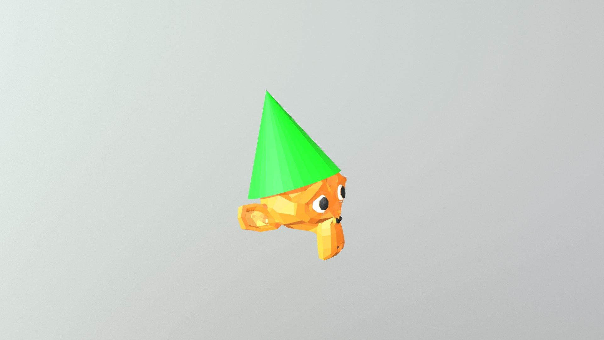 3D Party Monkey