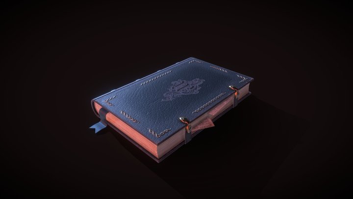 Book for Vampires Hunter kit 3D Model