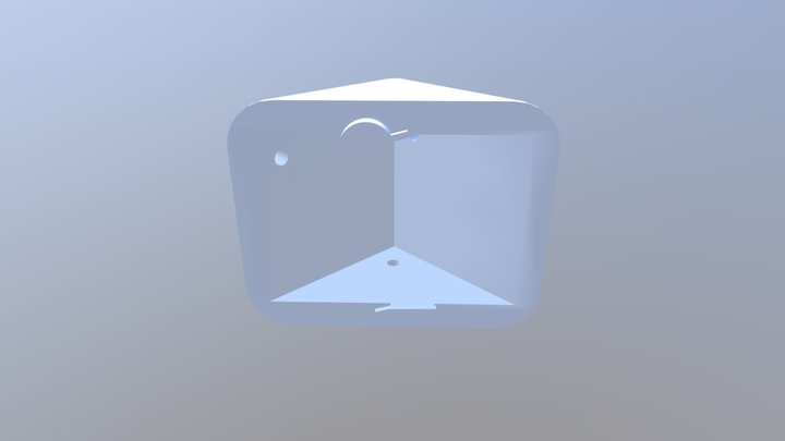 Pixel Cube bottom 3D Model