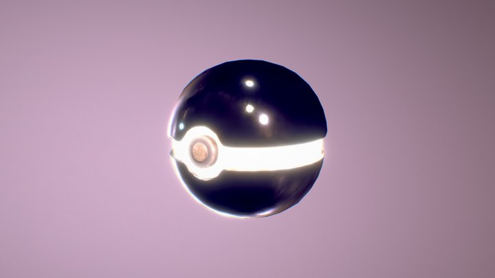 Pokeball "Perlespace" 3D Model