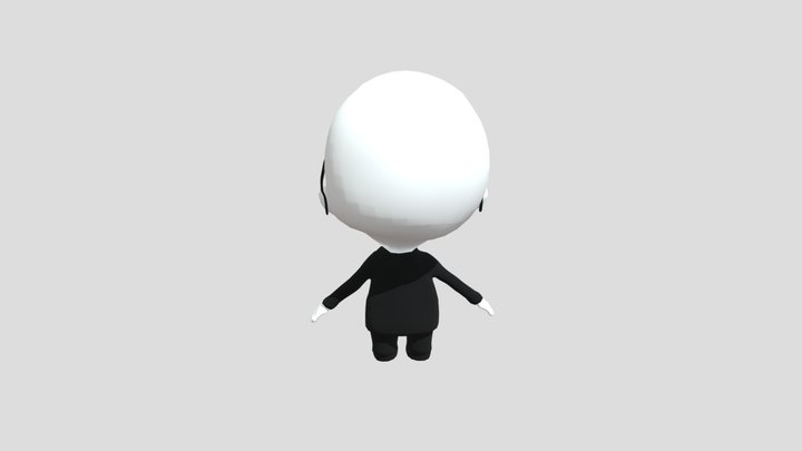 Primer personaje humanoide  ROCIO SARASOLA 3D Model