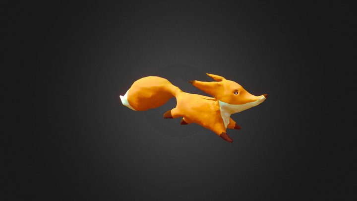 Little Fox 3D Model