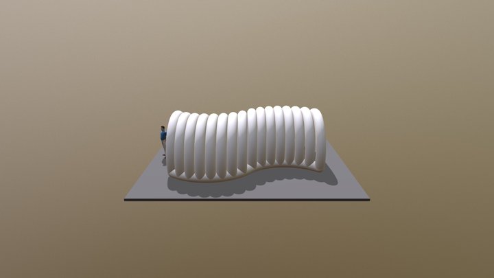 Tunel infled S 3D Model