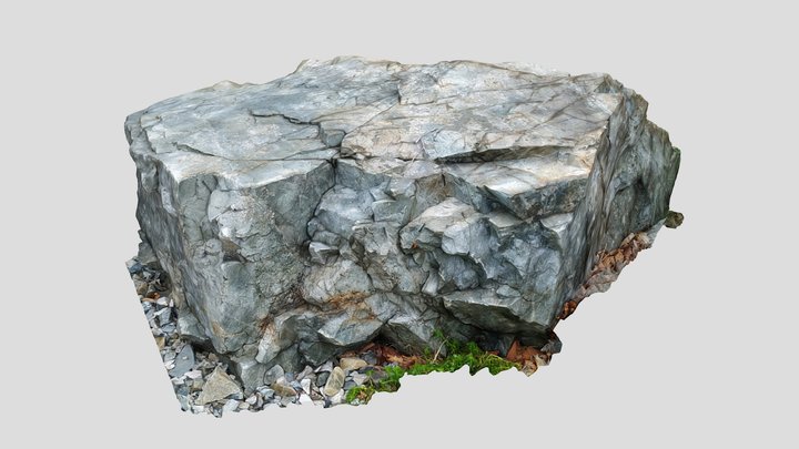 Rocks N9. Beautiful shore rock – Kostenloses 3D-Modell STL