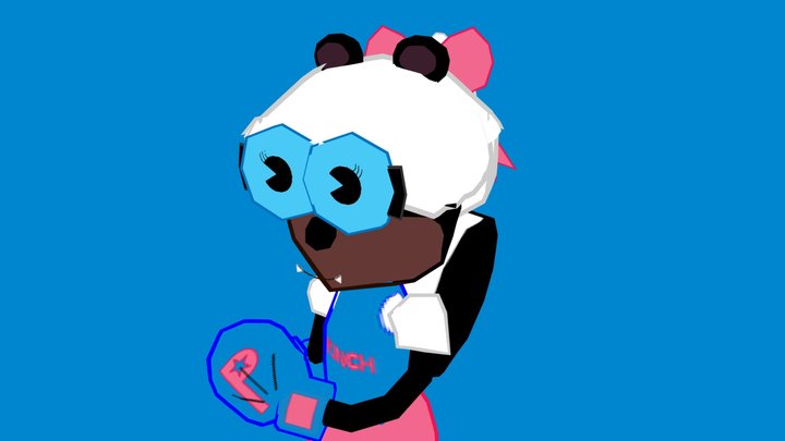Punch Honey Badger (Prototype) 3D Model