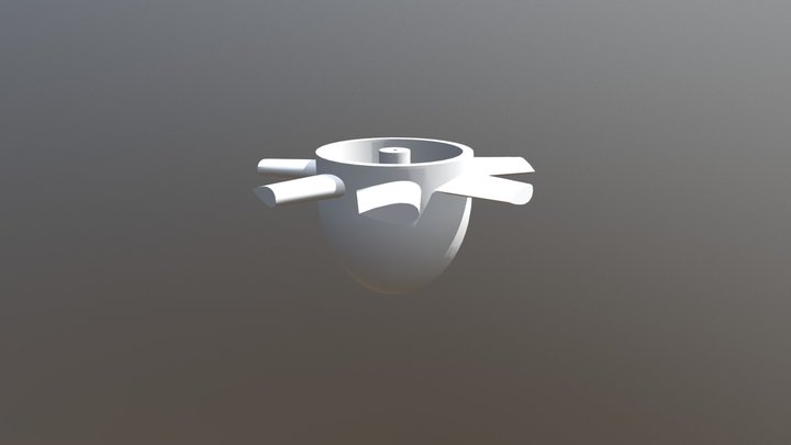 Wells Propeller 3D Model