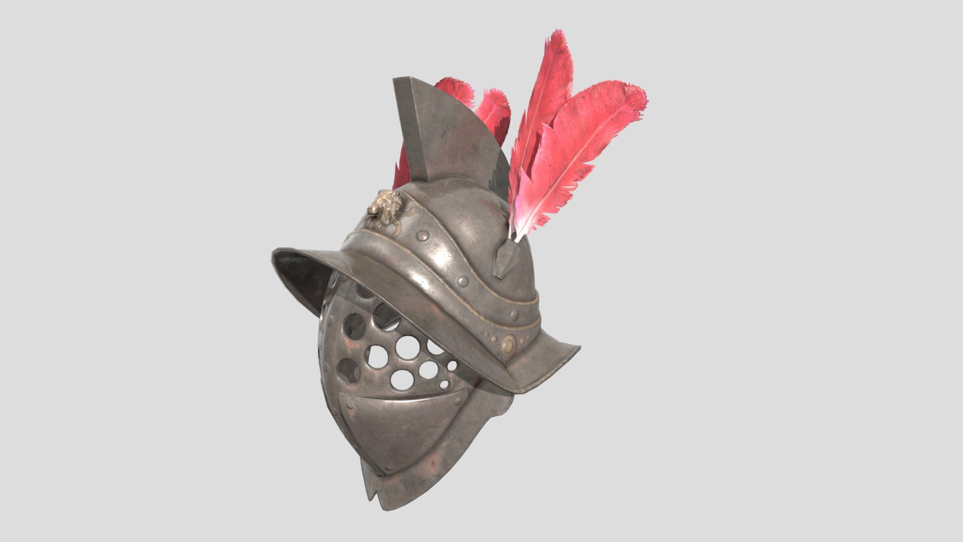 Gladiators Helmet PBR - Buy Royalty Free 3D model by luxe3dworld ...