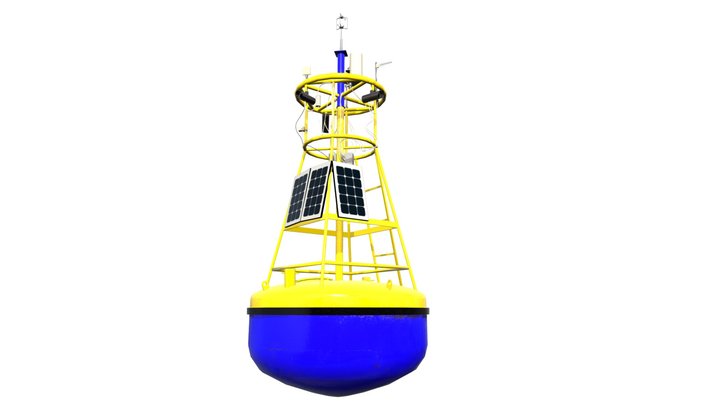 Vida 4 oceanographic buoy 3D Model