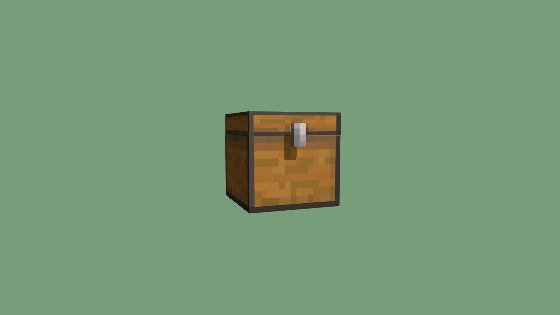 minecraft llama in a chest 3D model by scarlett.g [7cd0266] Sketchfab