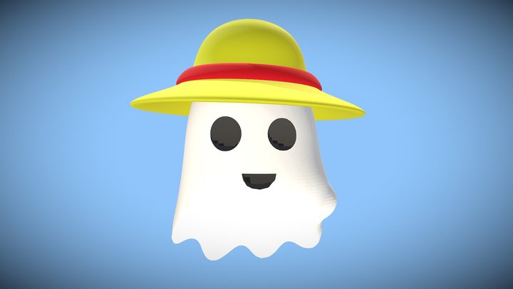 Halloween - One Piece Ghost by Thien Long 3D Model